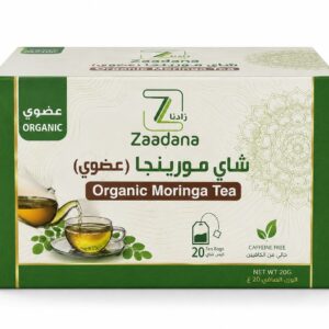شاي المورينجا بالنعناع